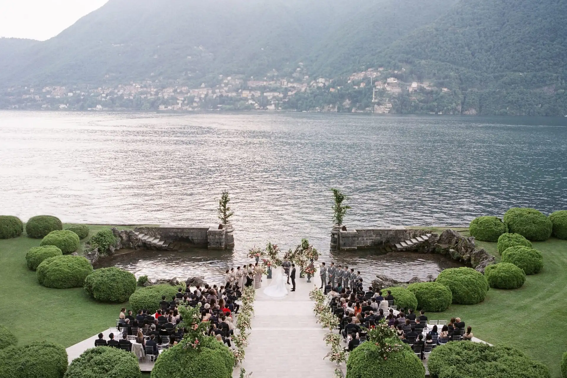 lieu de mariage au bord du lac de Côme