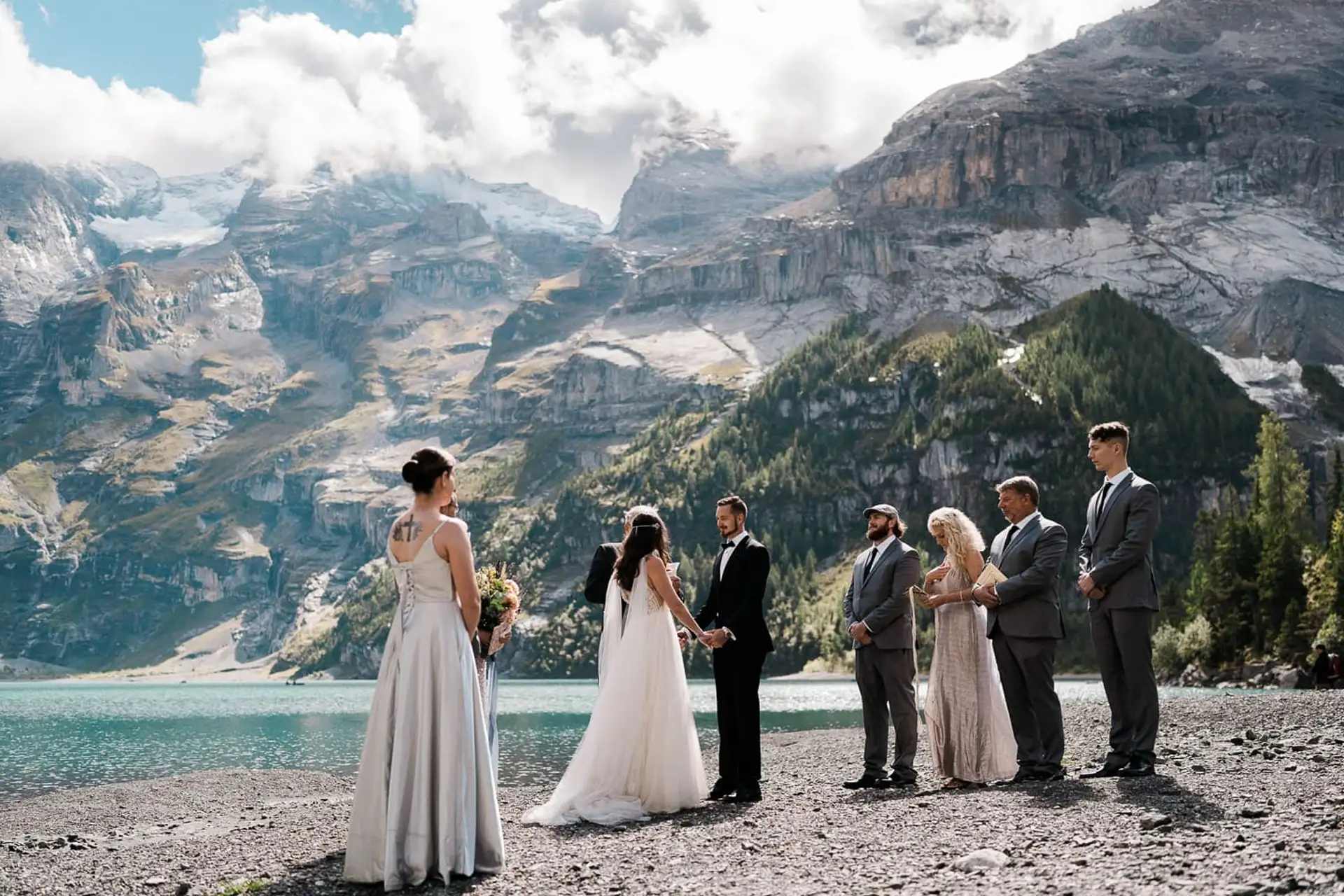 mariage dans les Alpes Suisses