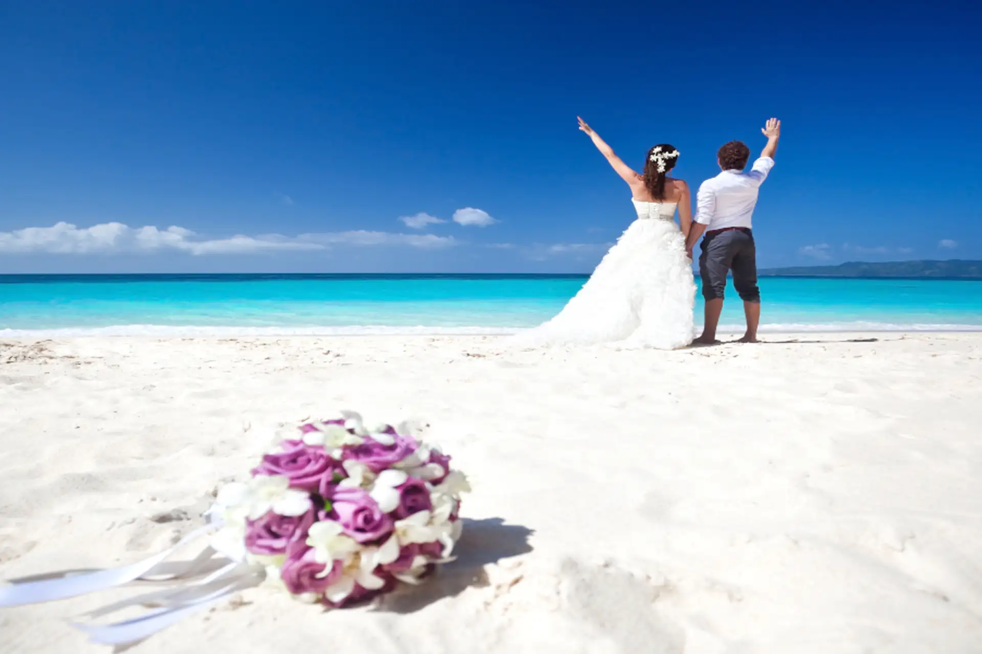 mariage sur la plage de Cancun au Mexique